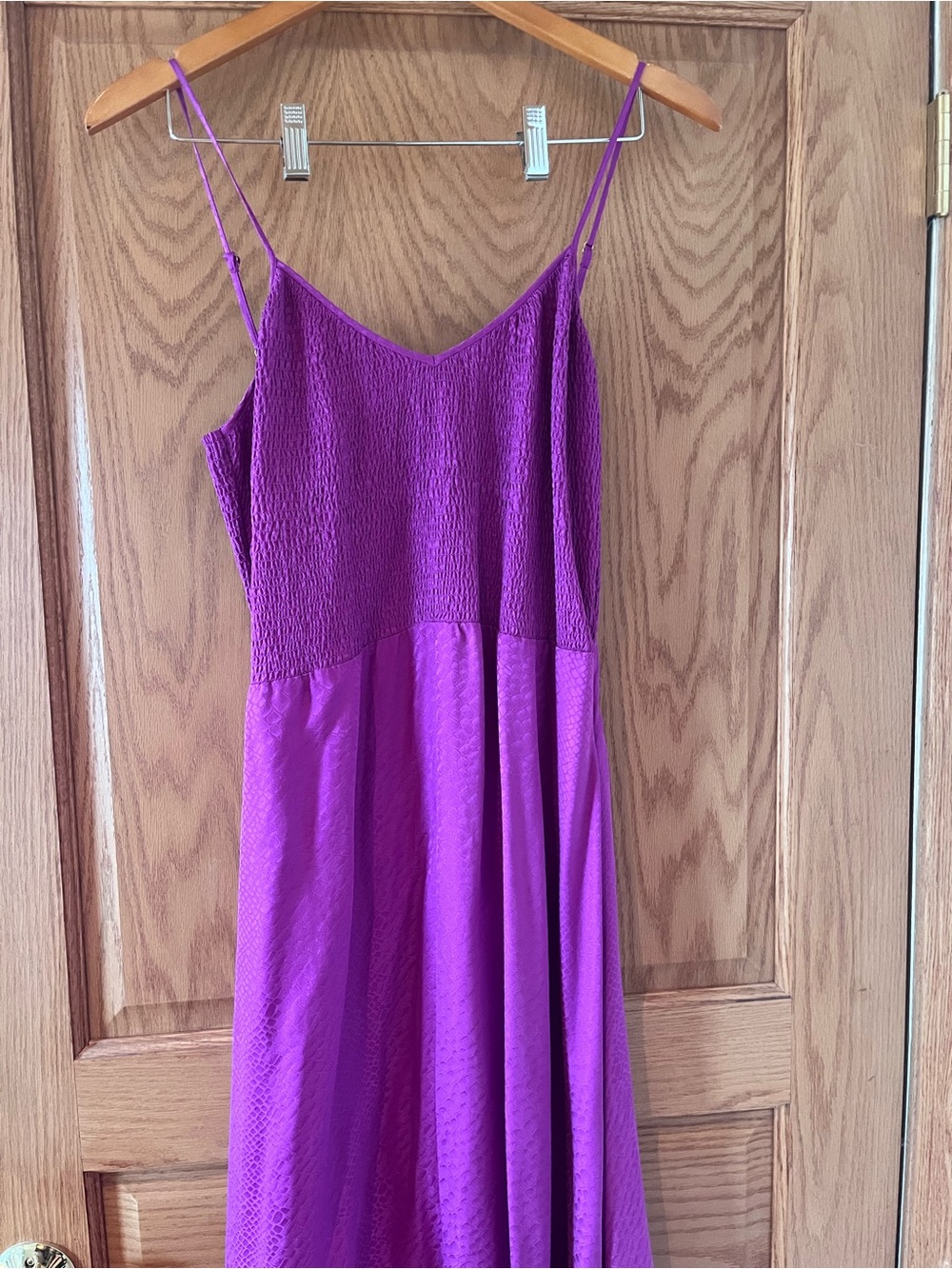 Rebecca Taylor Pink Purple Spaghetti Strap Slip Dress